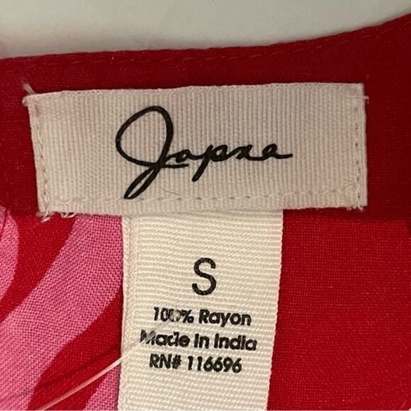 Anthropologie Japna Red & Pink Maxi Dress Size S - Picture 7 of 10